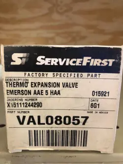 THERMAL EXPANSION VALVE