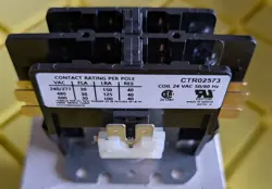 SERVICE FIRST OEM TRANE CONTACTOR # CTR 02573, 2P/30AMP/24VAC FITS MULTI BRANDS