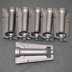 (6) OEM TRANE / AMERICAN STANDARD GAS FURNACE BURNER BNR01078, STAINLESS STEEL