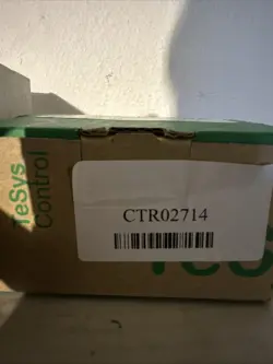 OEM TRANE CONTACTOR CTR02714 LC1D09B7  600VAC 9A 24C COIL 3 POLE