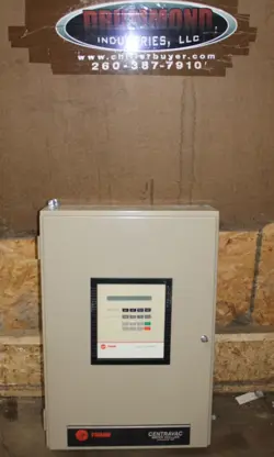 TRANE CENTRAVAC CHILLER CONTROL PANEL INTERFACE CVHE450 X13650485-01 REV. F