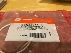 SEN00011 TRANE SENSOR LEAD W WIRE 2701-2098-01-07, NEW 