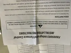 F8005003 INTEGRATED FURNACE CONTROL TRANE, WHITE-RODGERS 