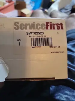 SERVICE FIRST AIR PRESSURE SWITCH SWT2523 SWT02523