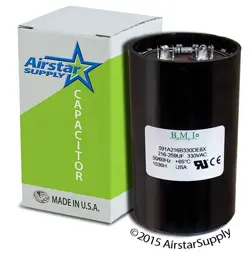 USA START CAPACITOR REPLACES TRANE 216-240 UF MFD 330 VOLT CPT00429 CPT0429