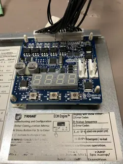 TRANE ECM ENGINE MODULE CONTROL BOARD