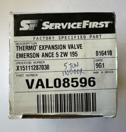 THERMOSTATIC EXPANSION VALVE;