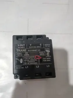 USED TRANE X13100407-03 PHASE MONITOR CONTROL