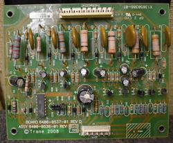 X13650386-01 6400-0537-01 REV D 6400-0538-01 REV G TRANE CONTROL BOARD