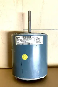 GE MOTORS 5KCP39SFL153DS FAN MOTOR. 1 HP, 460V CCW 1125 RPM 1/2