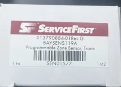 TRANE PROGRAMMABLE ZONE SENSOR BAYSENS119A X13790884-01