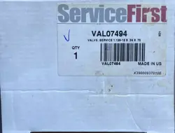 NEW TRANE VAL07494 CHILLER SERVICE VALVE; 1.125-12 X .38 X .75