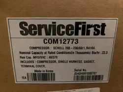 TRANE COM12773 COMPRESSOR