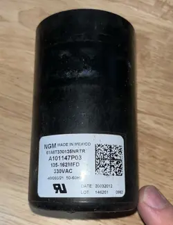 A101147P03 START CAPACITOR