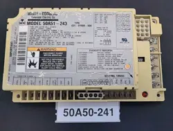 WHITE RODGERS 50A50-241 FURNACE CONTROL CIRCUIT BOARD YORK 031-01266-000 EMERSON