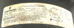 EMERSON CONDENSER MOTOR