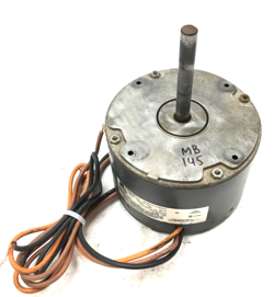 EMERSON FAN MOTOR K55HXJKL-2918 51-21854-02 1/5 HP 208/230V 1075 RPM USED #MB145