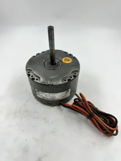 EMERSON FAN MOTOR K55HXJKL-2918 51-21854-02 1/5 HP 208/230V 1075 RPM USED #86Y