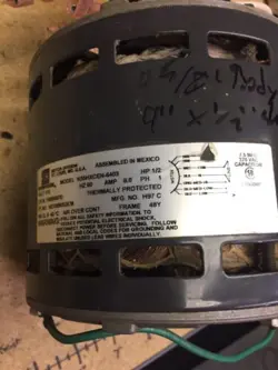 ICP BLOWER MOTOR HQ1009053EM 1/2HP OEM  COMFORTMAKER HEIL