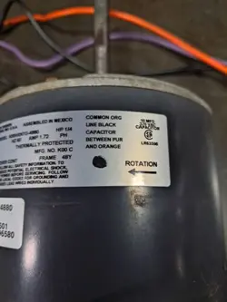 72H3601 1/4HP