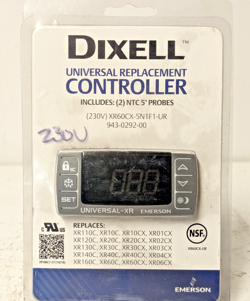 DIXELL EMERSON 943-0292-00 - UNIVERSAL REPLACEMENT CONTROLLER, 230V
