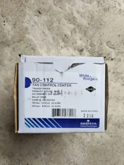 WHITE RODGERS EMERSON 90-112 FAN CONTROL CENTER