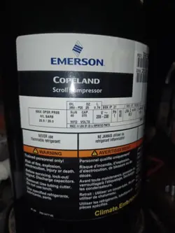 EMERSON COPELAND SCROLL COMPRESSOR