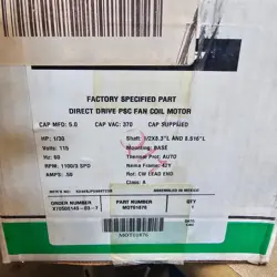 EMERSON SERVICEFIRST FAN COIL BLOWER MOTOR #MOT01876