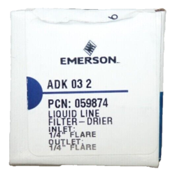 EMERSON ADK 03 2 LIQUID LINE FILTER/DRIER 1/4