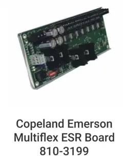 CPC EMERSON MULTIFLEX ESR BOARD  810-3199