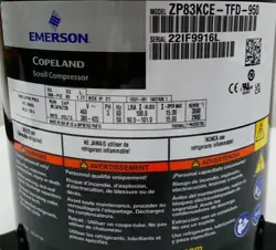 COMPRESSOR 460V-AC 3PH
