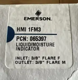 EMERSON REFRIGERATION SIGHT