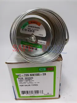 ONE EMERSON XC-726NW100-2B EXPANSION VALVE POWER ASSEMBLY XC-726 NW100-2B NEW