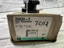 EMERSON 24A34-2 ELECTRIC HEAT SEQUENCER, 1 SWITCH