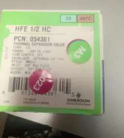 EXPANSION VALVE PCN: