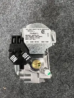 EMERSON 36G22-254 WHITE-RODGERS SINGLE STAGE HSI/DSI GAS VALVE