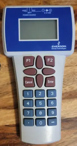 EMERSON HAND-HELD TERMINAL