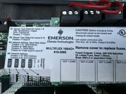 EMERSON CPC 810-3065 MULTIFLEX 168AO  16 INPUT 8 RELAY OUTPUT I/O BOARD NEW