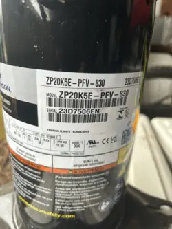 ZP20K5E-PFV-830 A/C COMPRESSOR