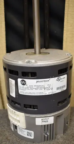 US MOTOR M55PWNRN-3410 115V 1/2 HP MOTOR 1200RPM VAR SPD