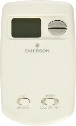 EMERSON WHITE-RODGERS 1E78-144 YELLOW DISPLAY SERIES 70 DIGITAL WHITE