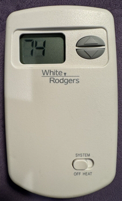 WHITE-RODGERS EMERSON NON-PROGRAMMABLE