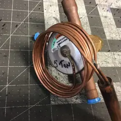 EMERSON MODEL HFES 5-1/2 HC THERMAL EXPANSION VALVE (LB01I)