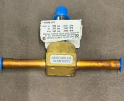 EMERSON 100RB 2F2 PCN: 047500 REFRIGERANT SOLENOID VALVE LESS COIL 1/4