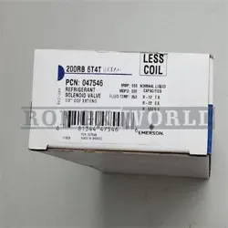 ONE EMERSON 200RB 6T4T SOLENOID VALVE 200RB6T4T NEW