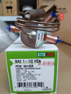 1PCS NEW EMERSON EXPANSION VALVE BAE1-1/2HCA