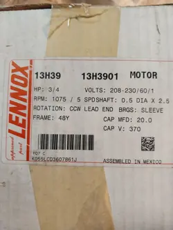LENNOX 13H3901