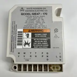 NEW WHITE RODGERS EMERSON 50E47-170 FURNACE CONTROL BOARD MODULE GENUINE OEM