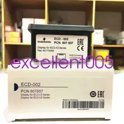 1PCS NEW EMERSON ELECTRONIC EXPANSION VALVE DRIVER OPERATION PANEL ECD-002/