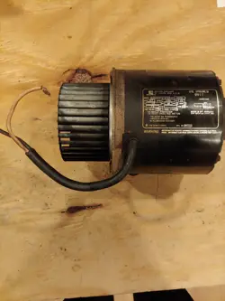 EMERSON MOTOR FOR BECKETT OIL BURNER 115V 2.0 A 3450 RPM 1/7 HP...